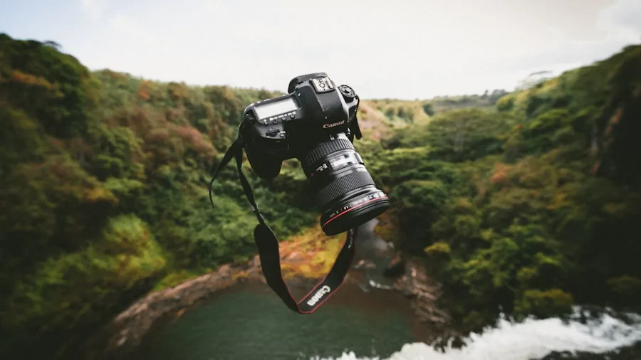 adventure filmmaker with wearable camera