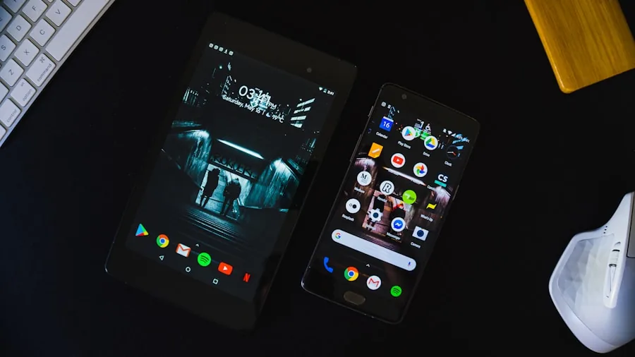 Android device customization home screen