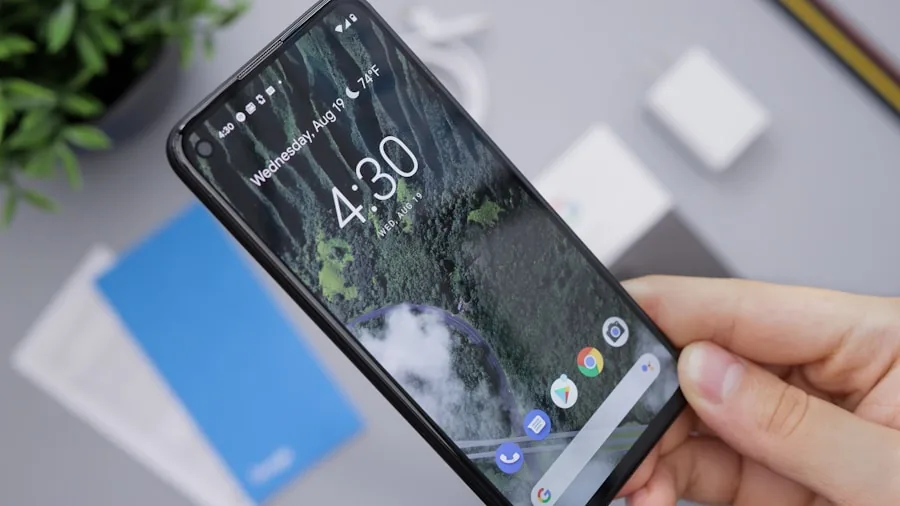 android phone screen sharing gesture