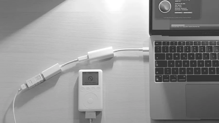 Apple MacBook USB-C adapter setup