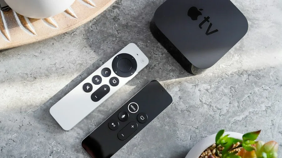 Apple TV home entertainment system