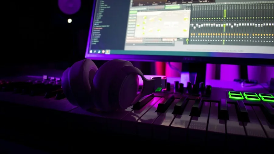audio production studio headphones