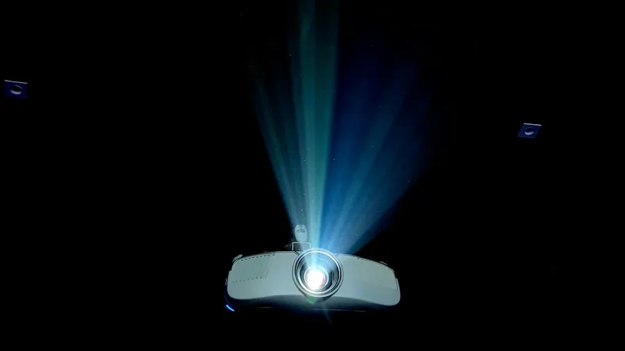 bright projection image display