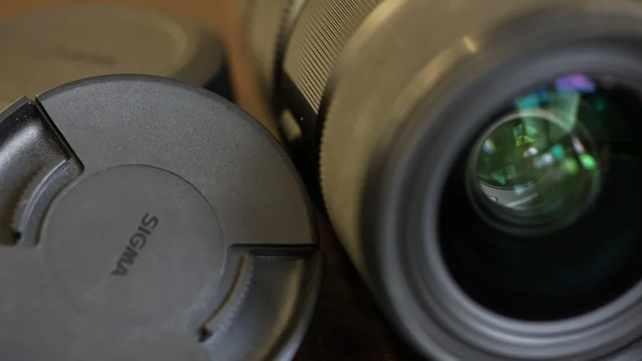 camera lens close up detail