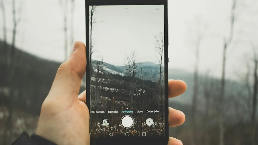 camera privacy settings smartphone app