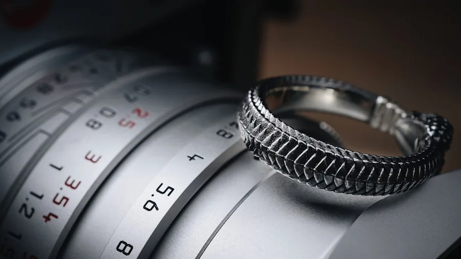camera setup detail focus ring