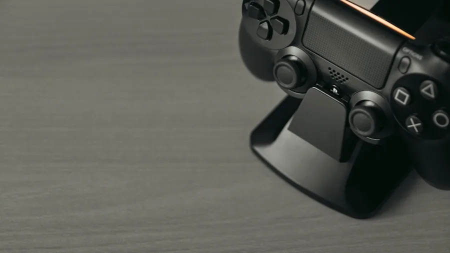 charging smartwatch on dock