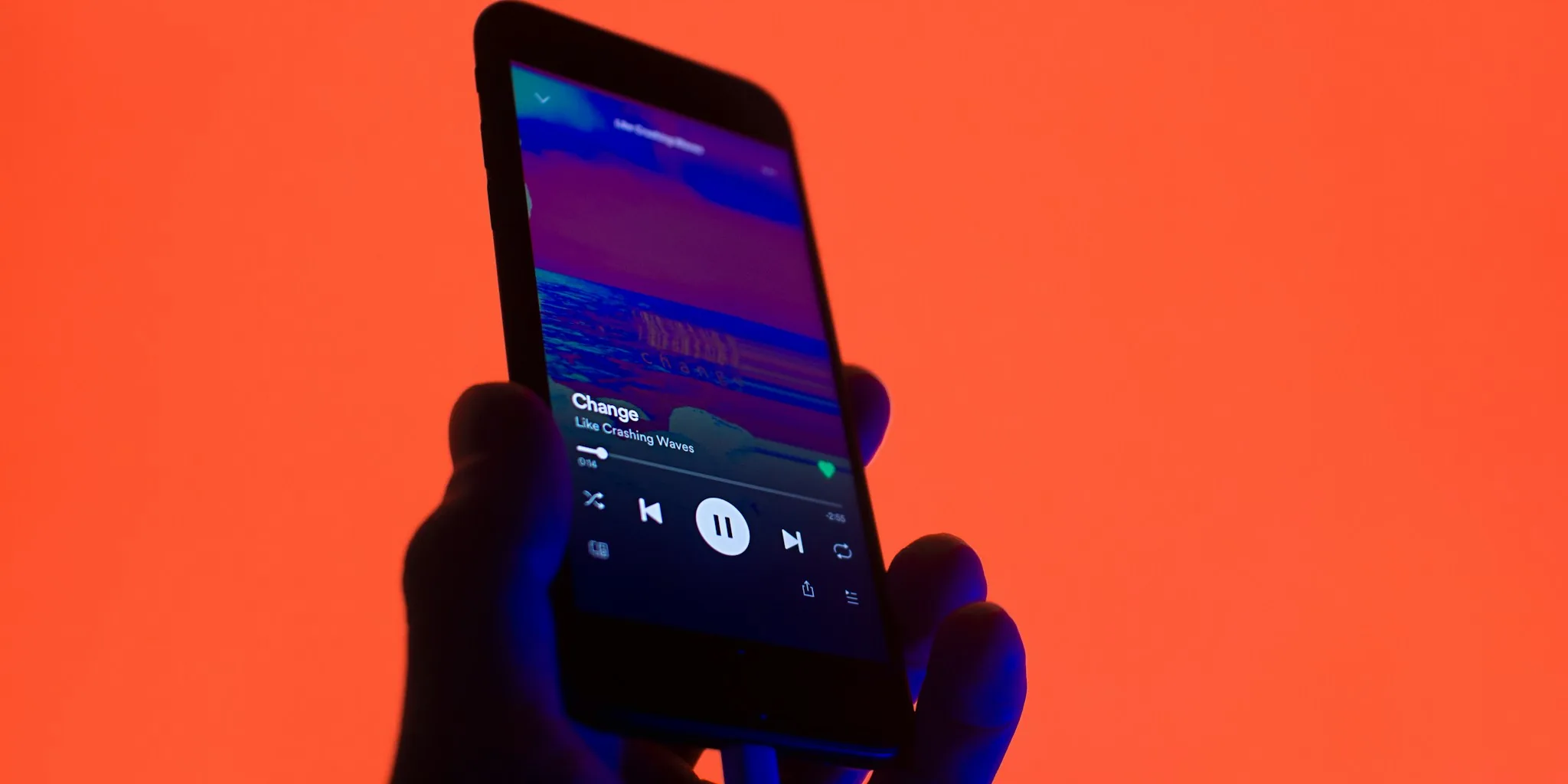 compact smartphone hands display
