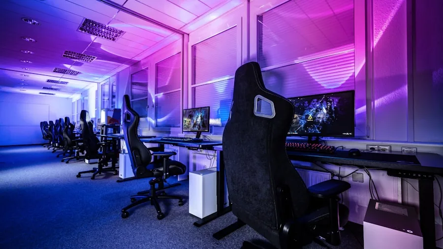 competitive esports gaming setup