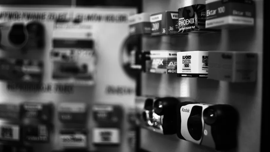 computer hardware retail store shelf