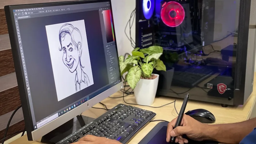 custom illustrated AI artwork digital storytelling