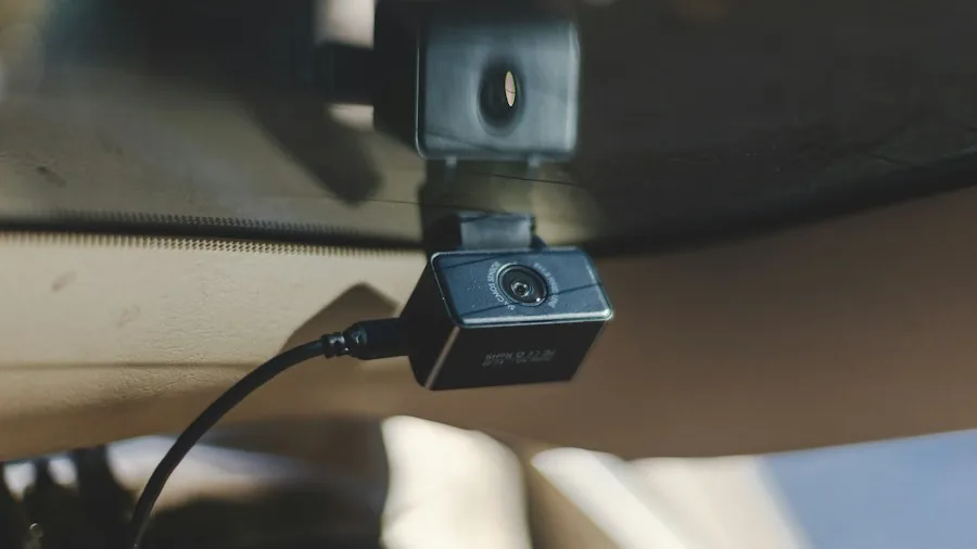 dash cam vehicle security setup
