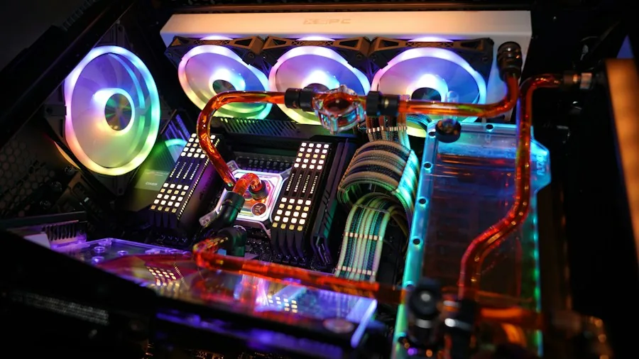 desktop PC build assembly
