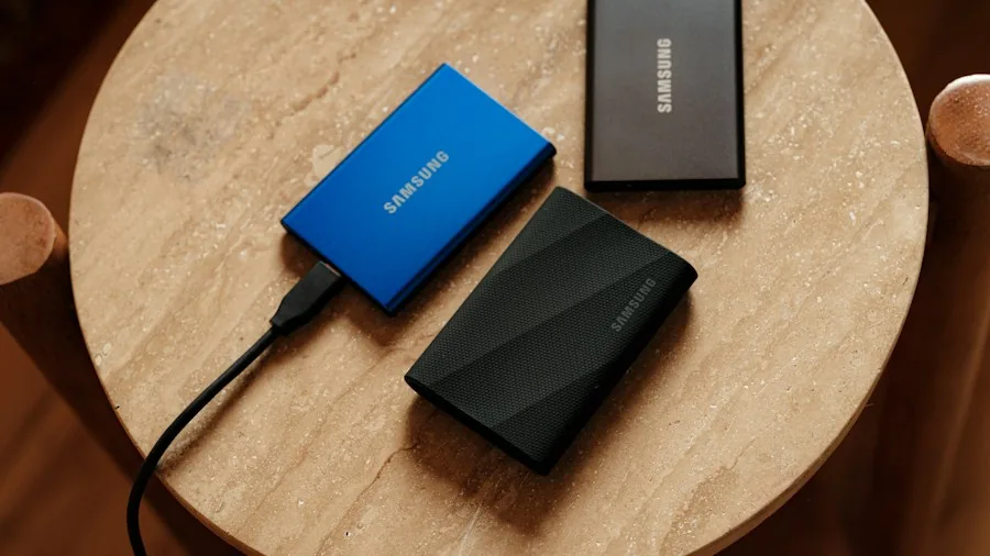 external SSD storage expansion setup