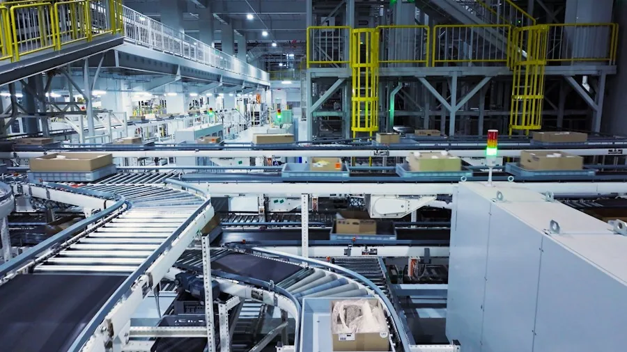 factory manufacturing production line