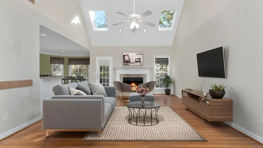 family living room television entertainment