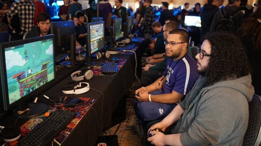 fighting game tournament player