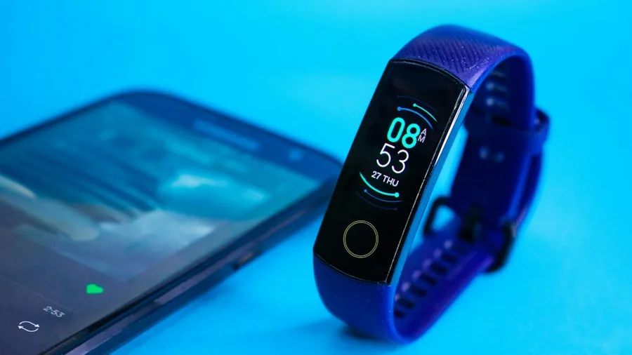 fitness tracker battery charging