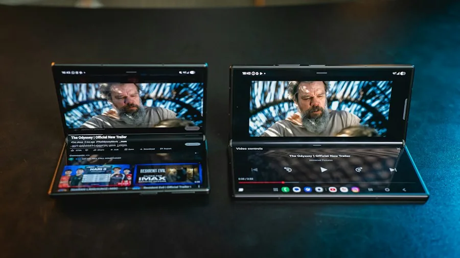 foldable phone comparison side by side