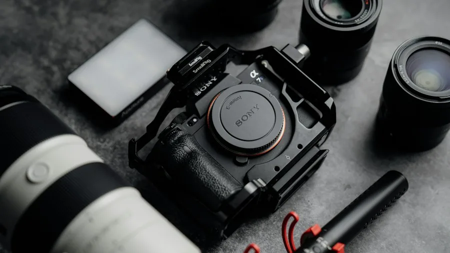 full frame camera with lens kit
