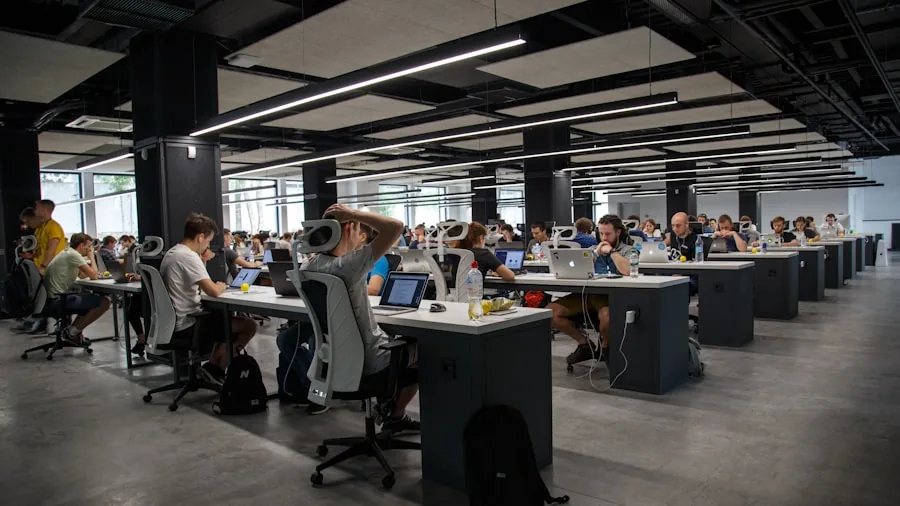 gaming industry office environment