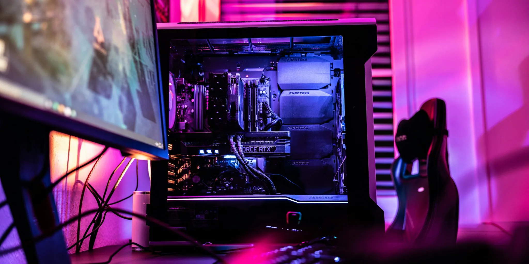 gaming PC graphics card installation