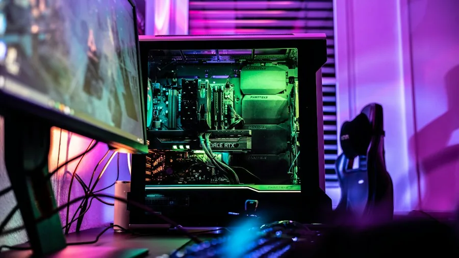 gaming performance benchmarks display
