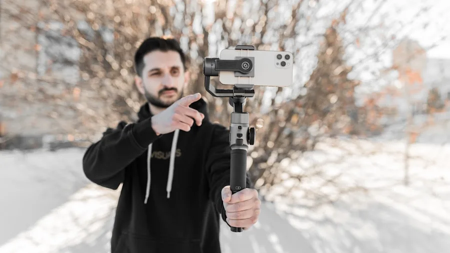 gimbal camera phone subject tracking