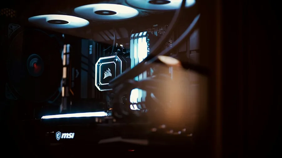 graphics card installation setup