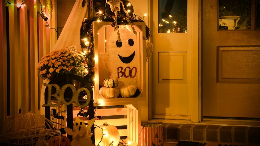 Halloween decorations tech ambiance