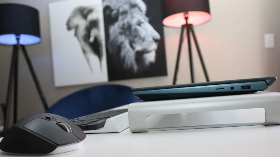 home appliance docking station corner setup