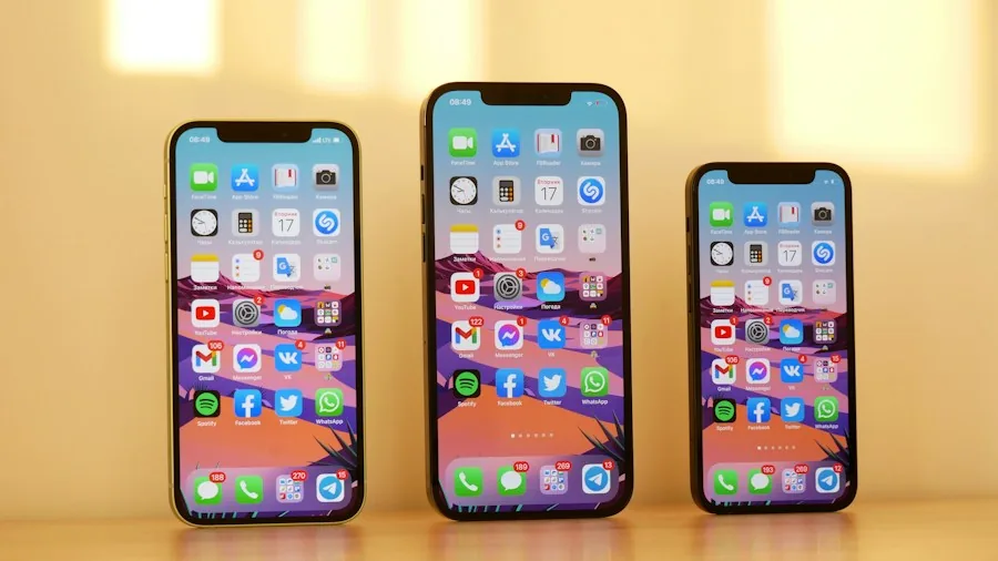 iPhone storage and indexing progress