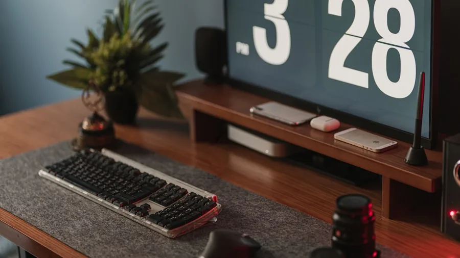 laptop gaming workspace setup