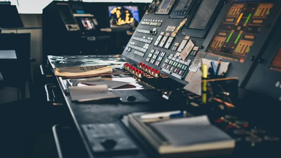 laser weapon system control station