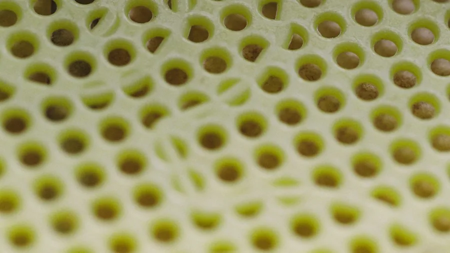 memory foam mattress cross section layers