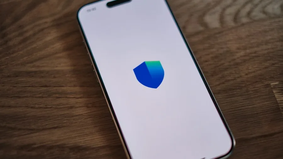 mobile device security protection screen