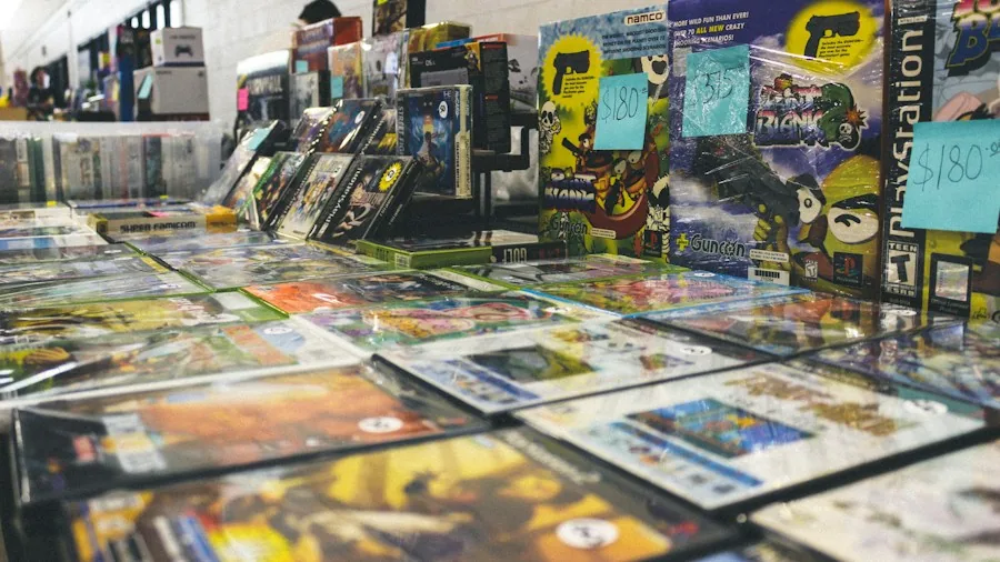 modern video game collection organization