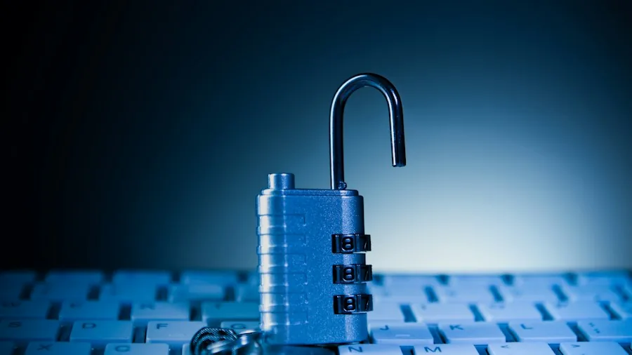 network security cybersecurity concept