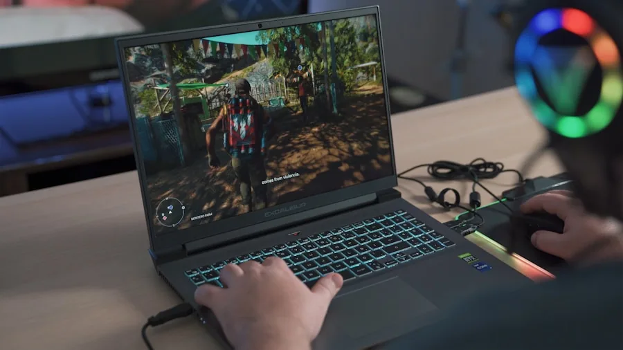 OLED display gaming screen