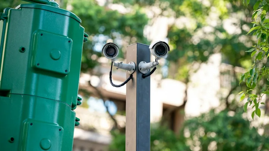 outdoor security camera installation