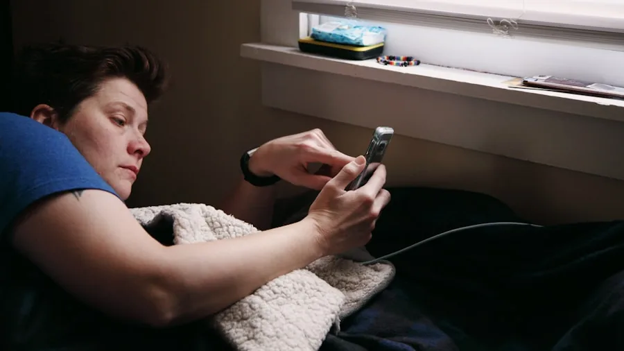 overnight phone charging bedroom