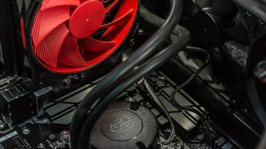PC case airflow and cooling system