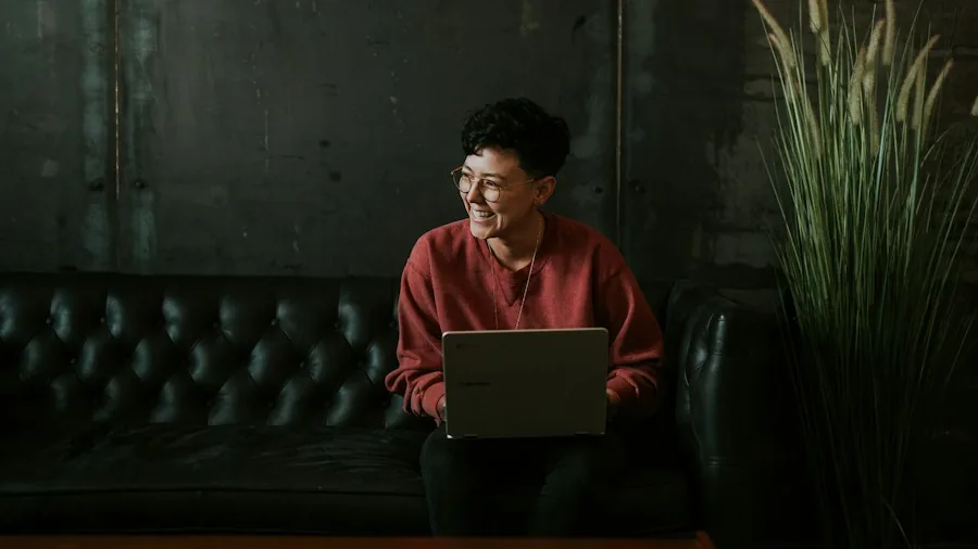 person laptop Wi-Fi connection
