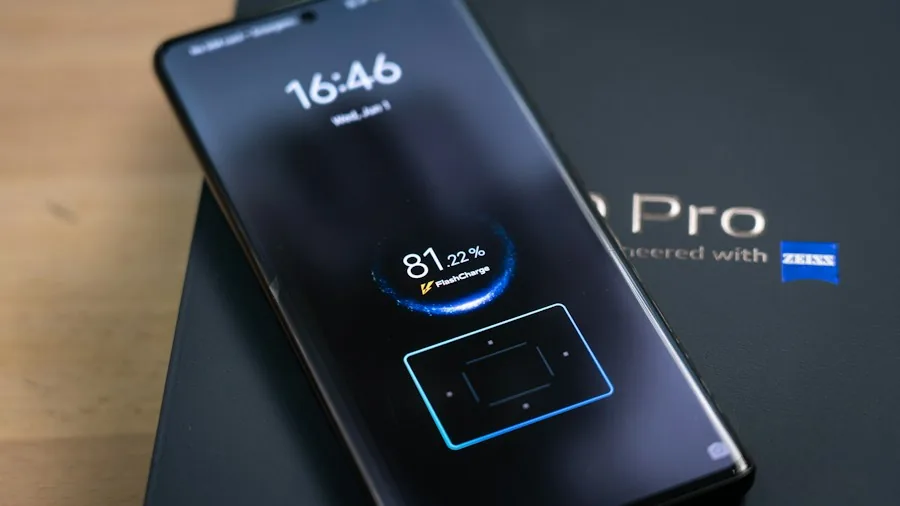 phone with heat management charging