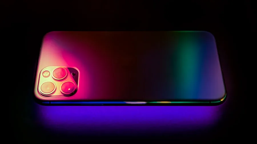 photochromic phone design color changing