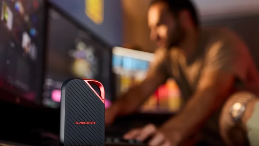 portable drive backup video workflow