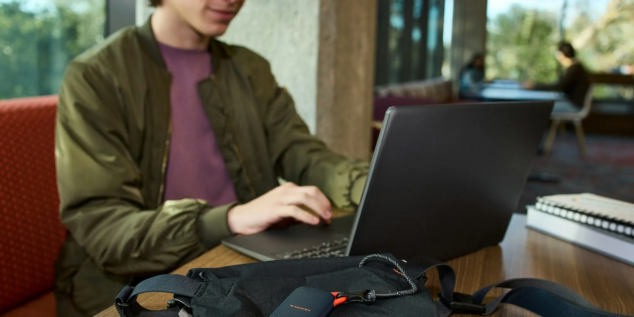 portable external storage laptop workflow