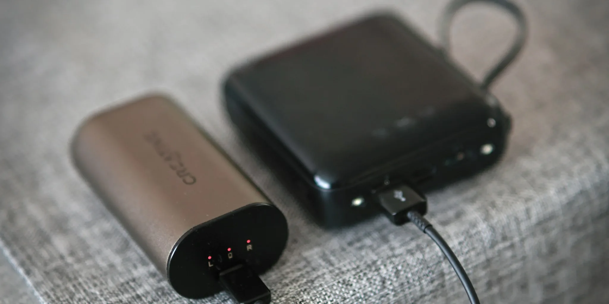 portable power bank charging devices