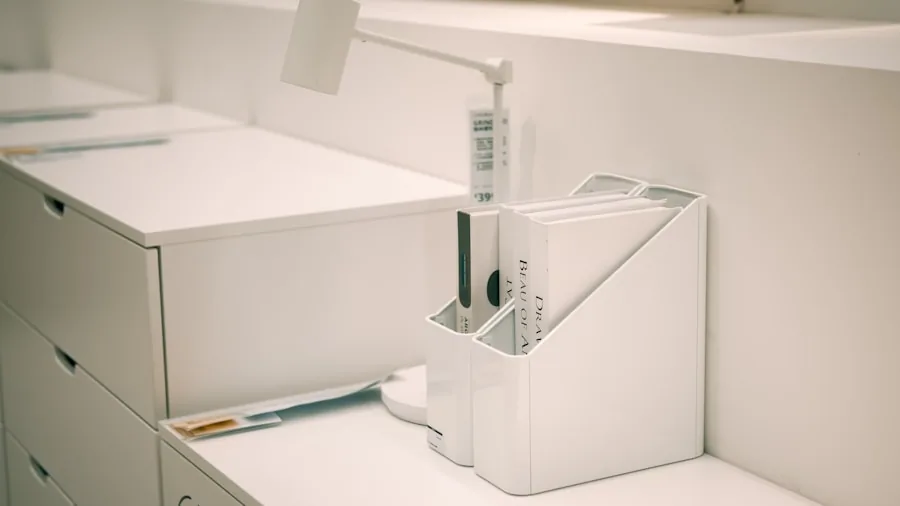 premium aluminum desk organizer workspace