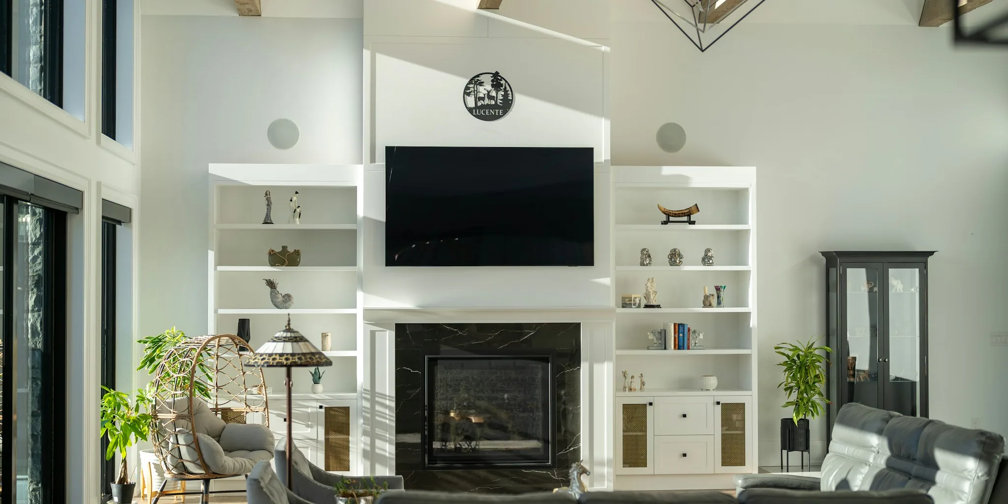 premium home audio speaker system living room